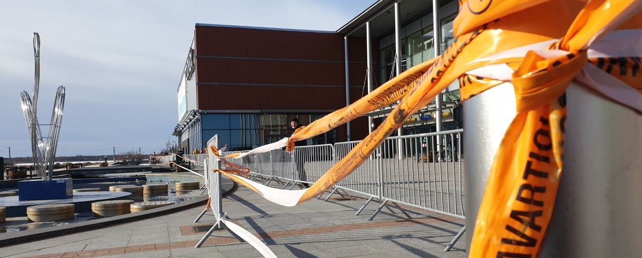 Border in Haparanda-Tornio