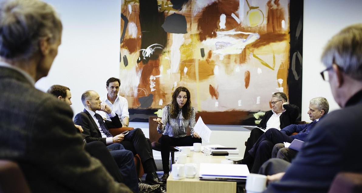 meeting of people